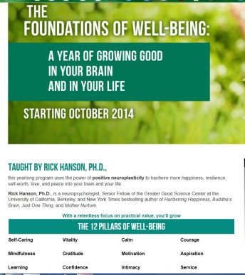 Rick Hanson Foundations of Well Being